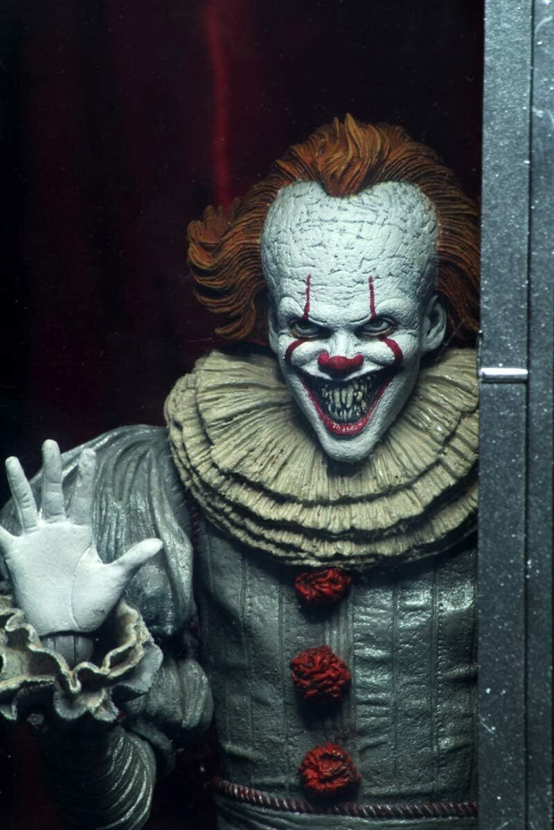 NECA IT / イット THE END それが見えたら、終わり。 ペニーワイズ アルティメット 7インチ アクションフィギュア 未開封