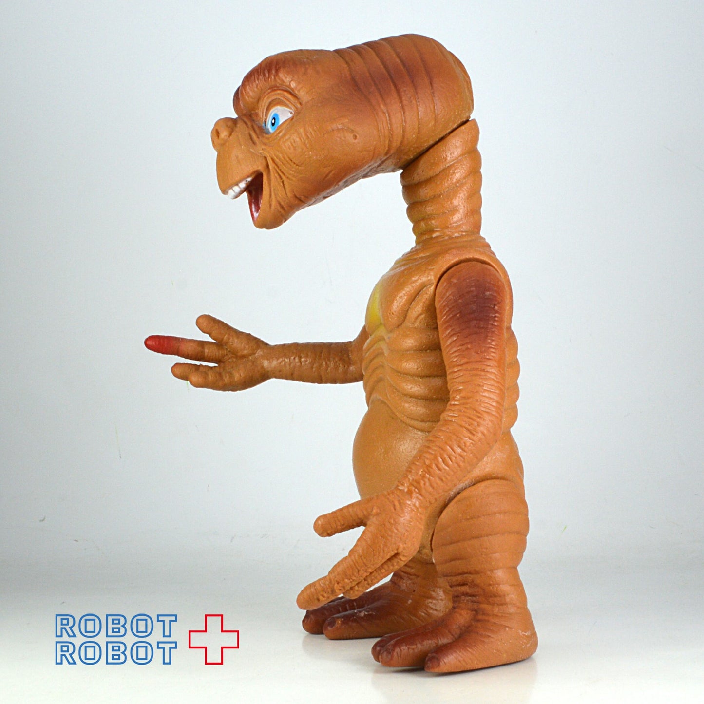 E.T. 口開 薄茶 ソフビ フィギュア メーカー不明