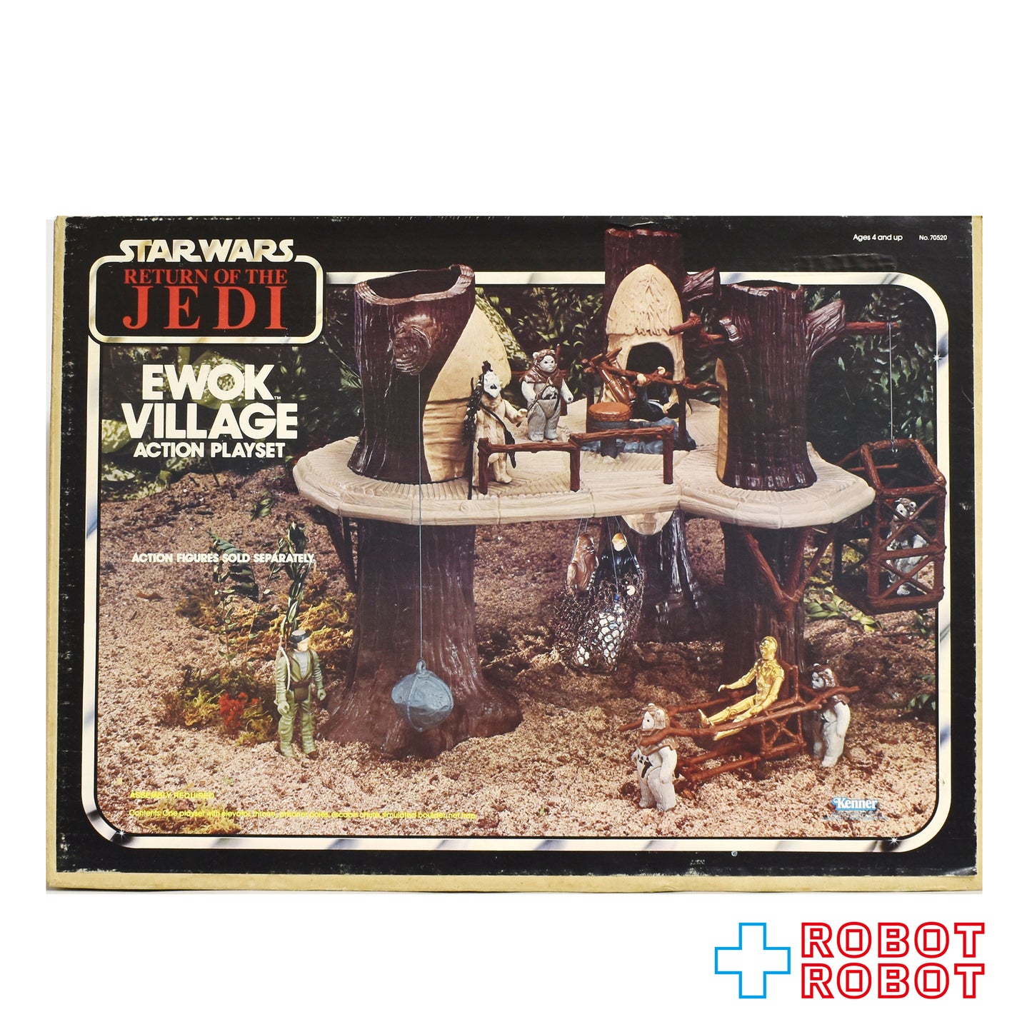 オールドケナー スター・ウォーズ イウォークビレッジ アクションプレイセット [ROTJ ] 開封未使用