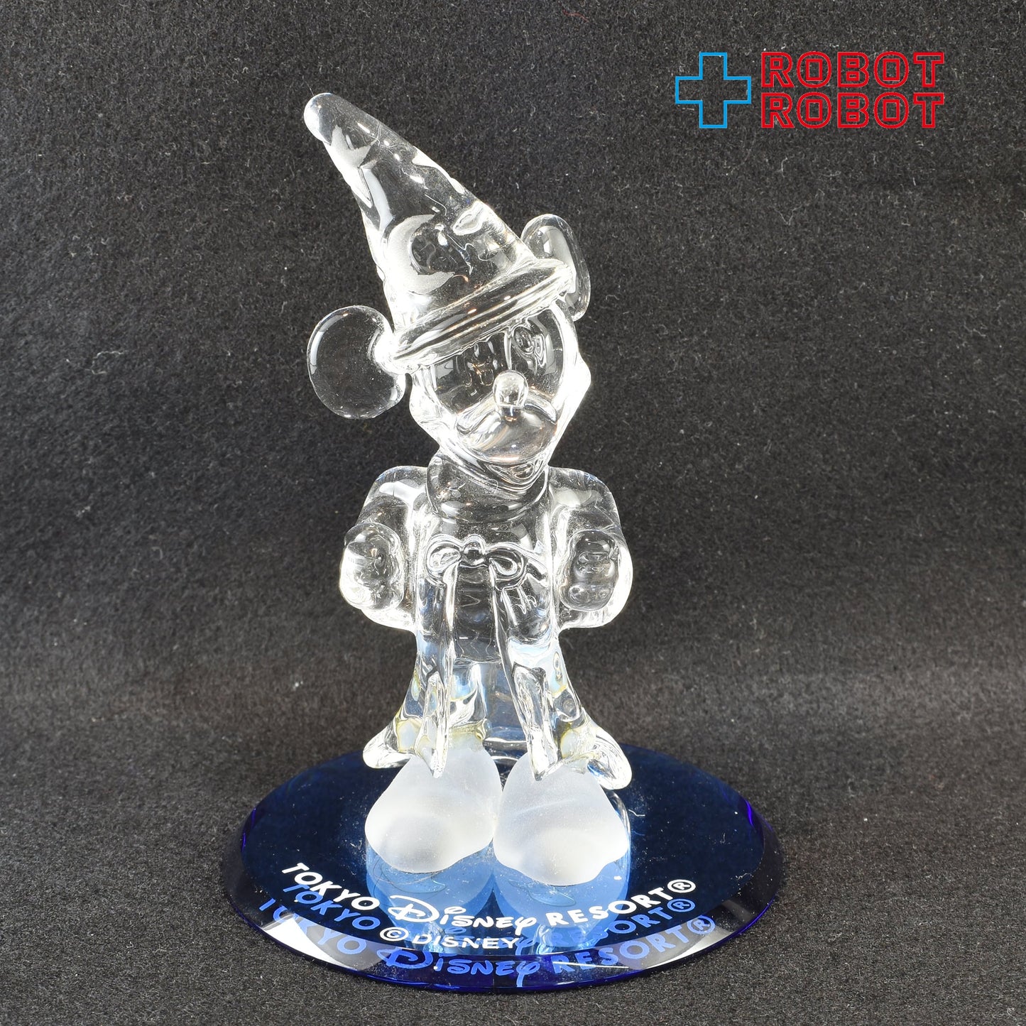 TDR 東京ディズニーリゾート ディズニー ファンタジア ソーサラーミッキー ガラス フィギュア 本体のみ