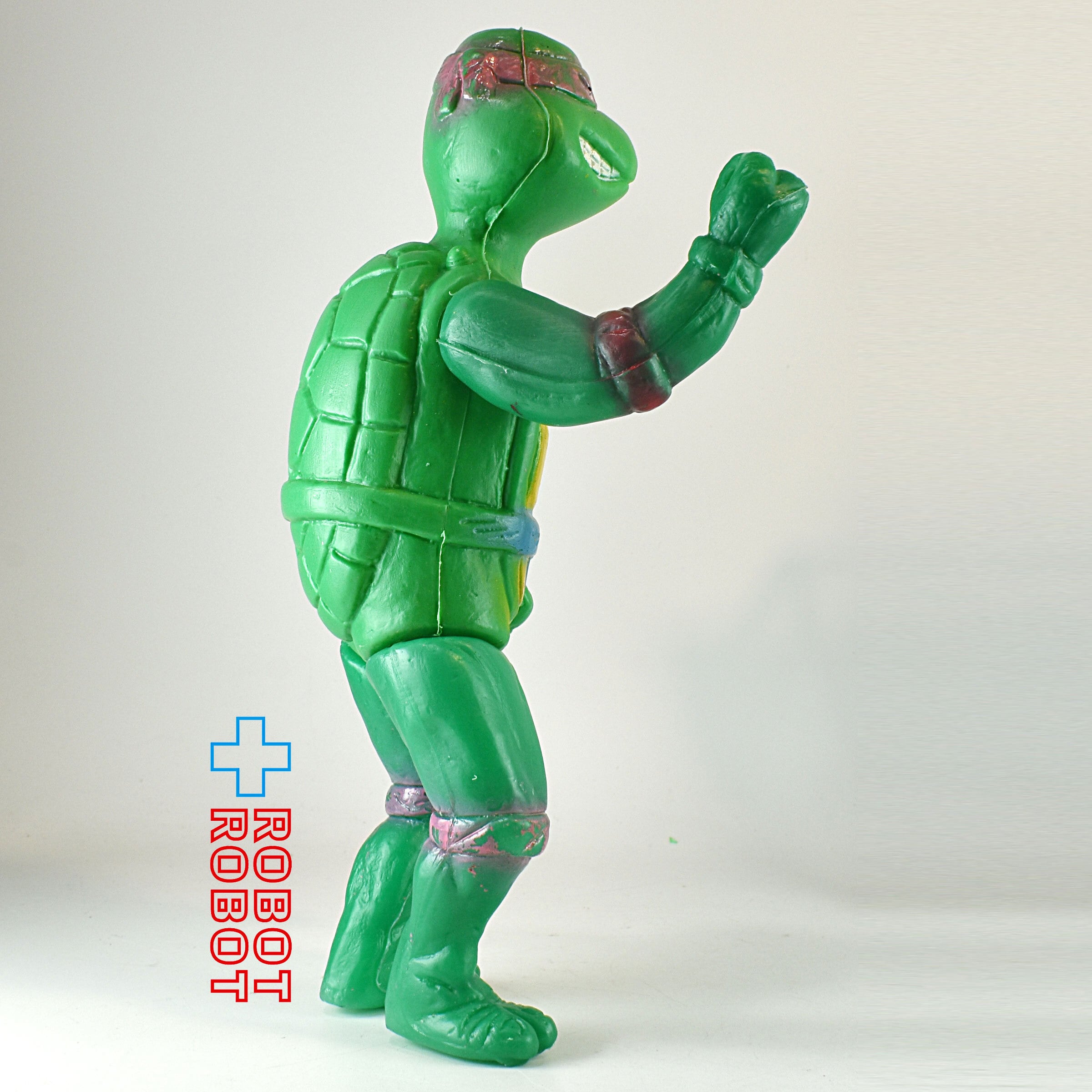 メキシコ製 タートルズ TMNT 水色ベルト ピンクマスク ポリ製 