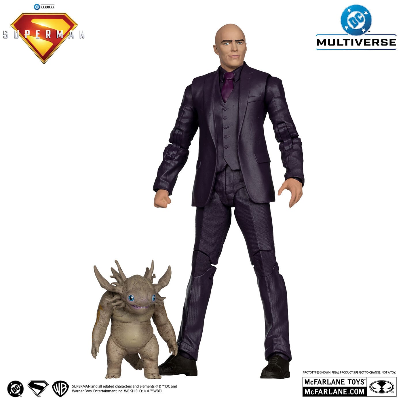 DC マルチバース スーパーマン (2025) デラックス・シアトリカル・エディション レックス・ルーサー & ベイビーKAIJU 7インチ アクションフィギュア 国内版 未開封