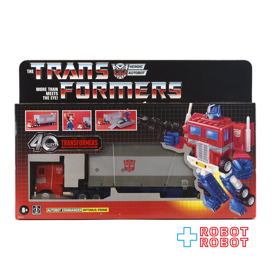 トランスフォーマー 40周年 レトロ オプティマスプライム 開封 ※難有り