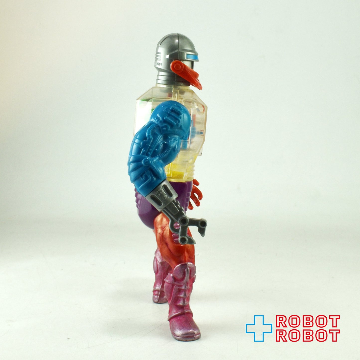 マテル ヒーマン オリジナル MOTU シリーズ4 ロボト アクションフィギュア 1985 ⚫️武器付完品