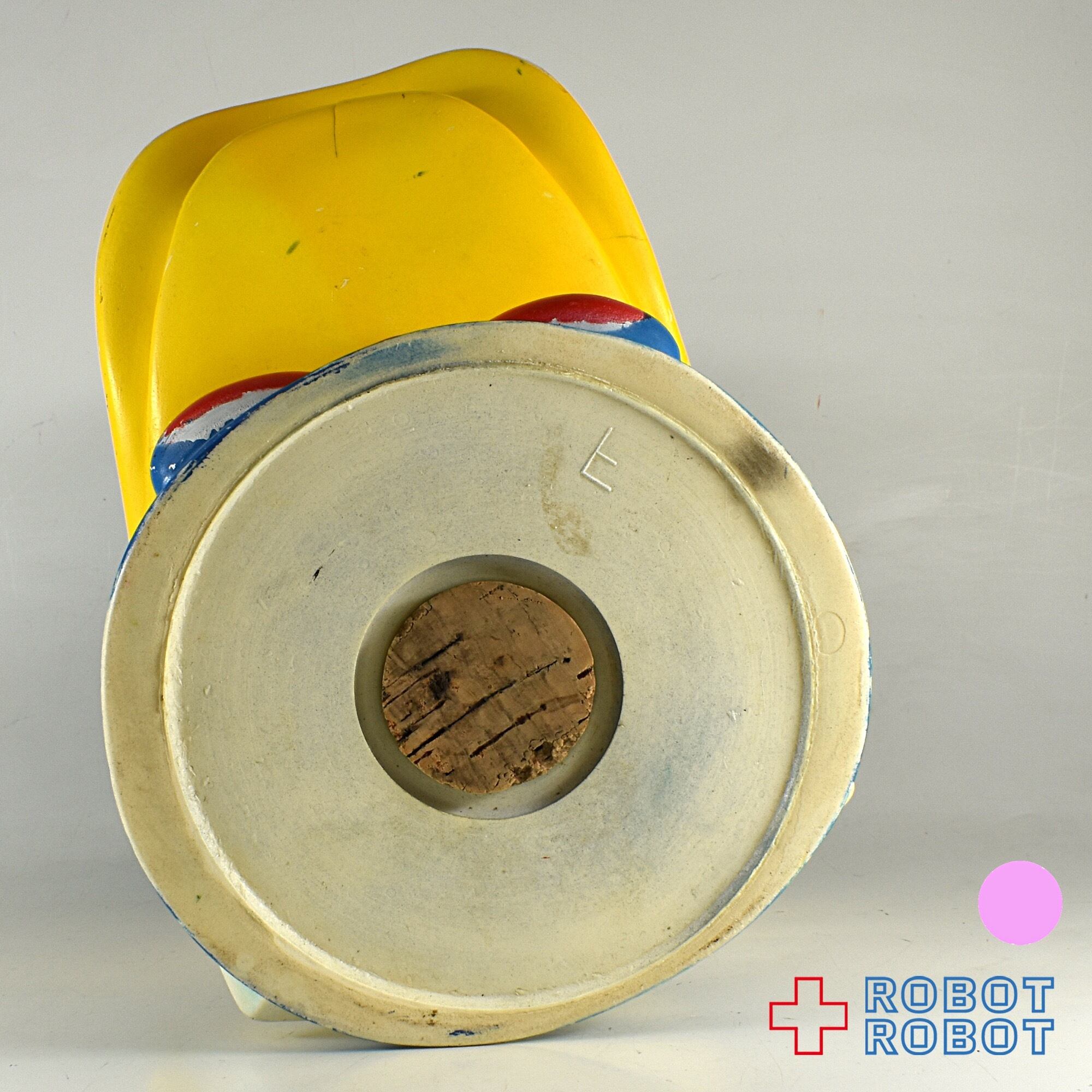 プレイパル ディズニー ドナルドダック ヘッド ソフビ貯金箱 ※難