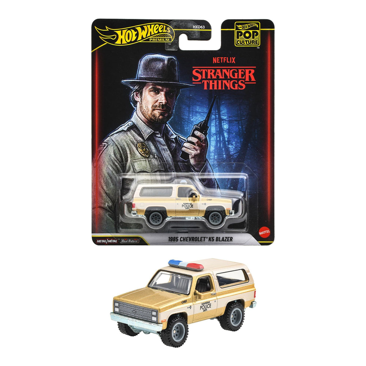 ホットウィール ポップカルチャー 2026 ストレンジャー・シングス ホッパー 1985 シボレー K5 ブレイザー ミニカー 1/64 ダイキャスト ミニカー 国内版 未開封