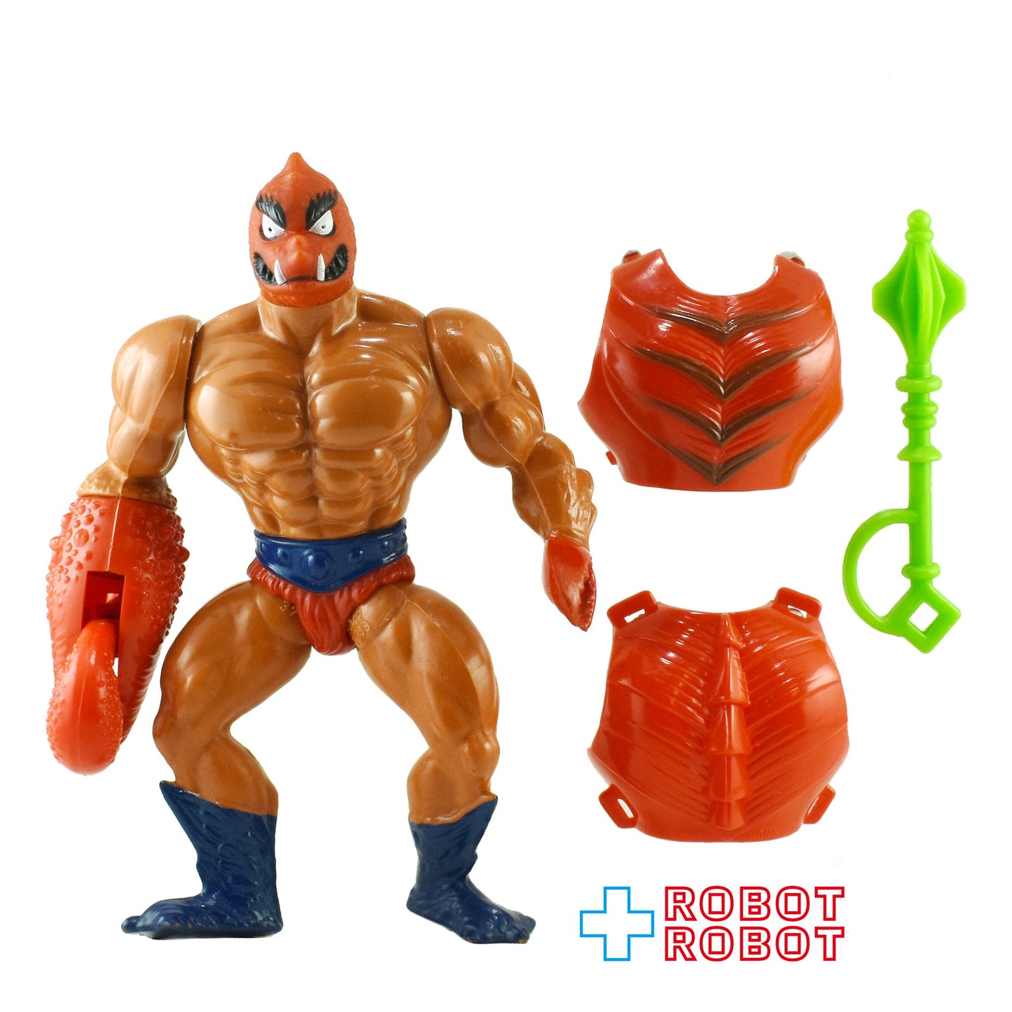 マテル ヒーマン オリジナル MOTU シリーズ3 クロウフル アクションフィギュア 1984 ⚫️武器付完品