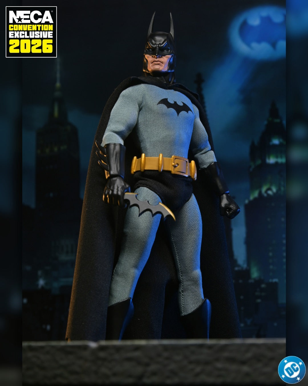 ネカ DCコミックス バットマン ダークナイト 8インチ クロウズド アクションフィギュア 未開封