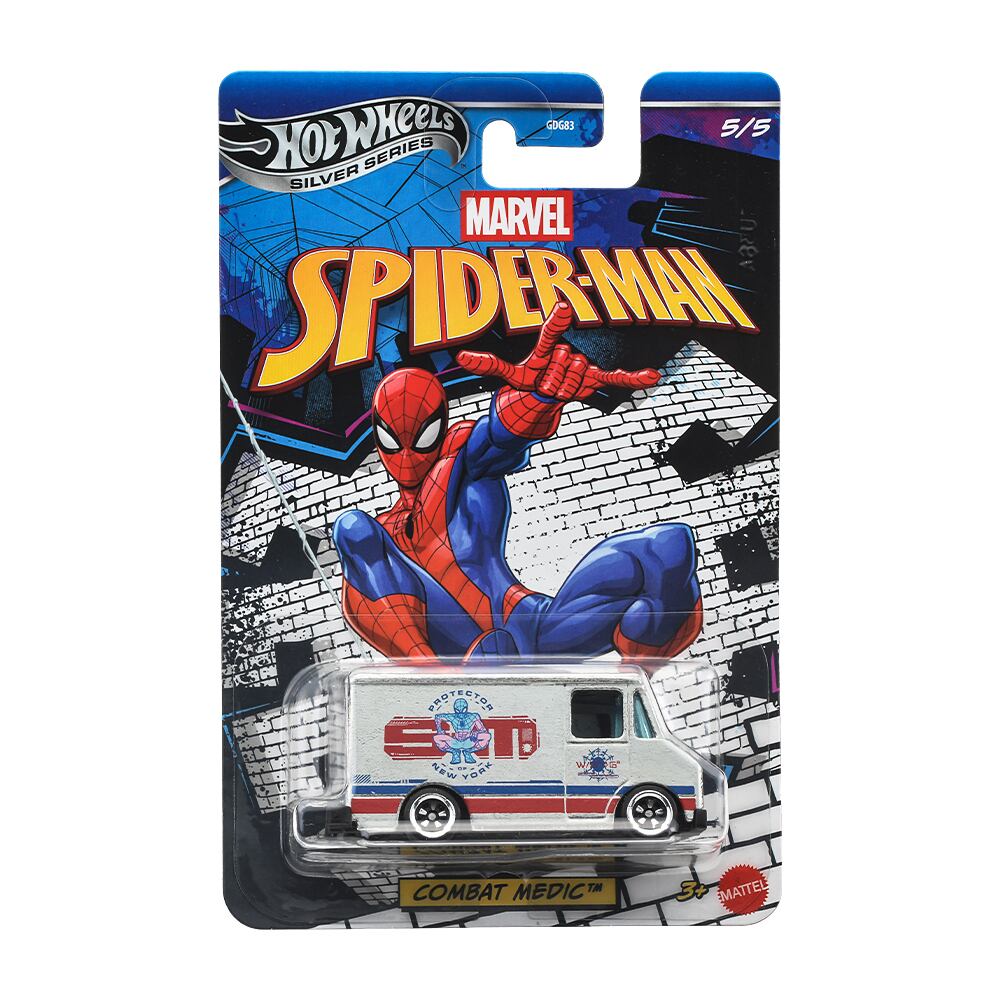 ホットウィール マーベル スパイダーマン コンバット メディック ダイキャスト ミニカー 国内版 未開封