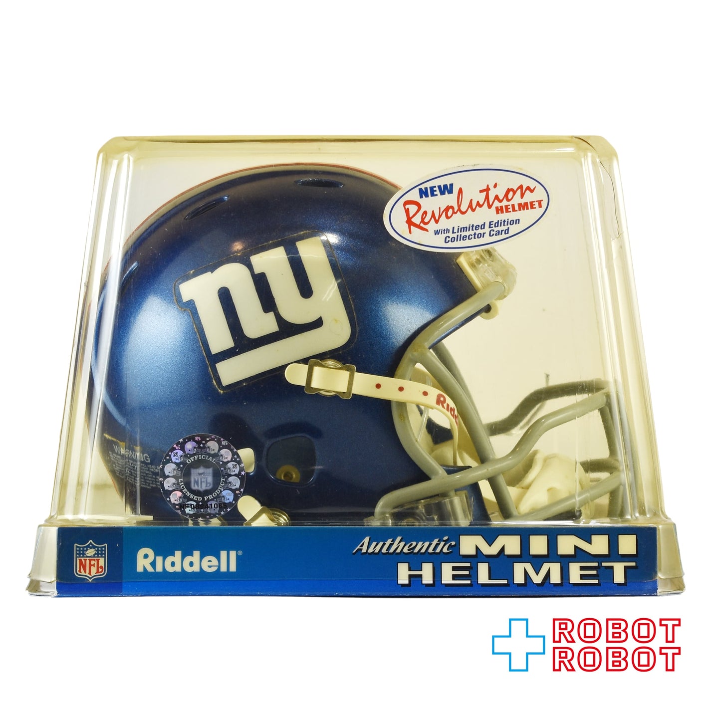 リデル社 NFL ニューヨーク・ジャイアンツ ミニチュアヘルメット Revolution限定版