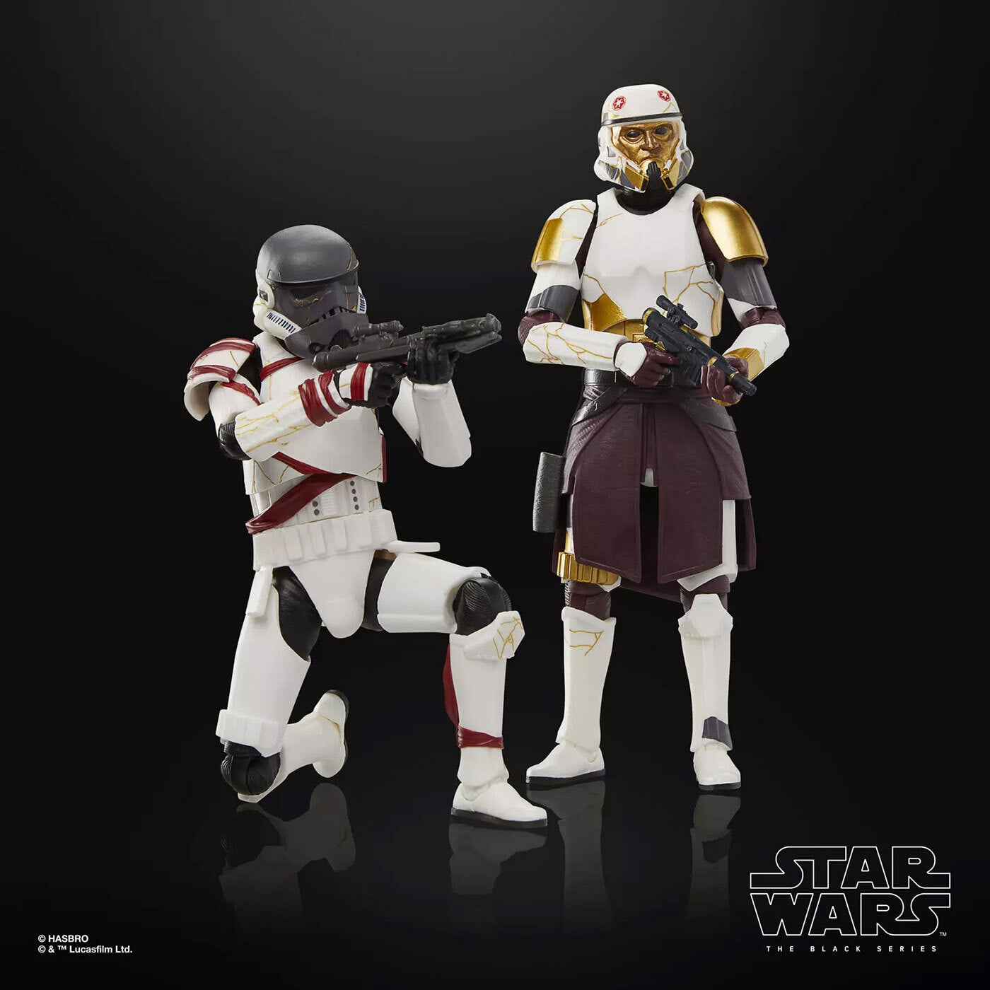 スター・ウォーズ  ブラック シリーズ  TVドラマ アソーカ イノック隊長＆ナイト・トルーパー 6インチ・アクションフィギュア