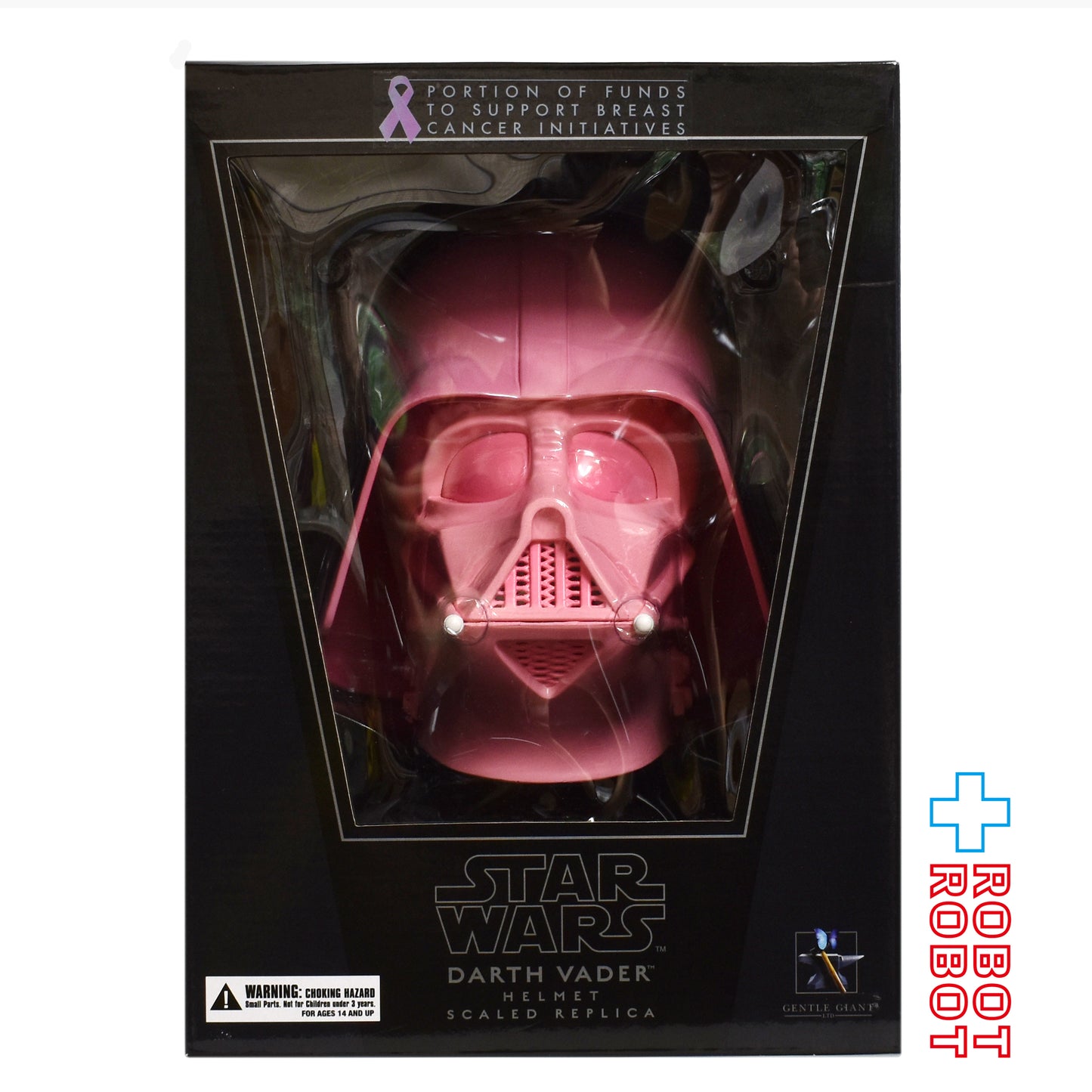 ジェントルジャイアント スター・ウォーズ ダース・ベイダー ヘルメット スケールレプリカ ピンクリボン SDCC 2009 未開封
