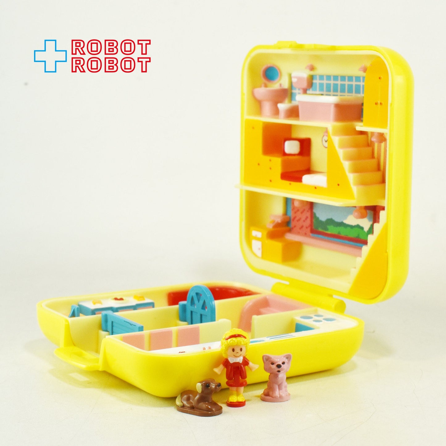 バンダイ ポーリーポケット エンジェルポケット レモン色のおうち 1991