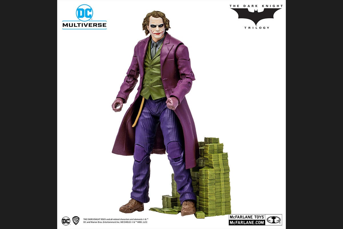 DC マルチバース 7インチ・アクションフィギュア #212 ジョーカー［映画『ダークナイト・トリロジー』] 国内版 開封 ※難あり