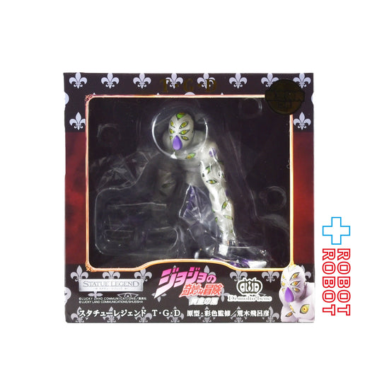 ⚫️ メディコス・エンタテインメント ジョジョの奇妙な冒険 黄金の風 スタチューレジェンド ザ・グレイトフル・デッド スタチュー フィギュア 特典付き 未開封