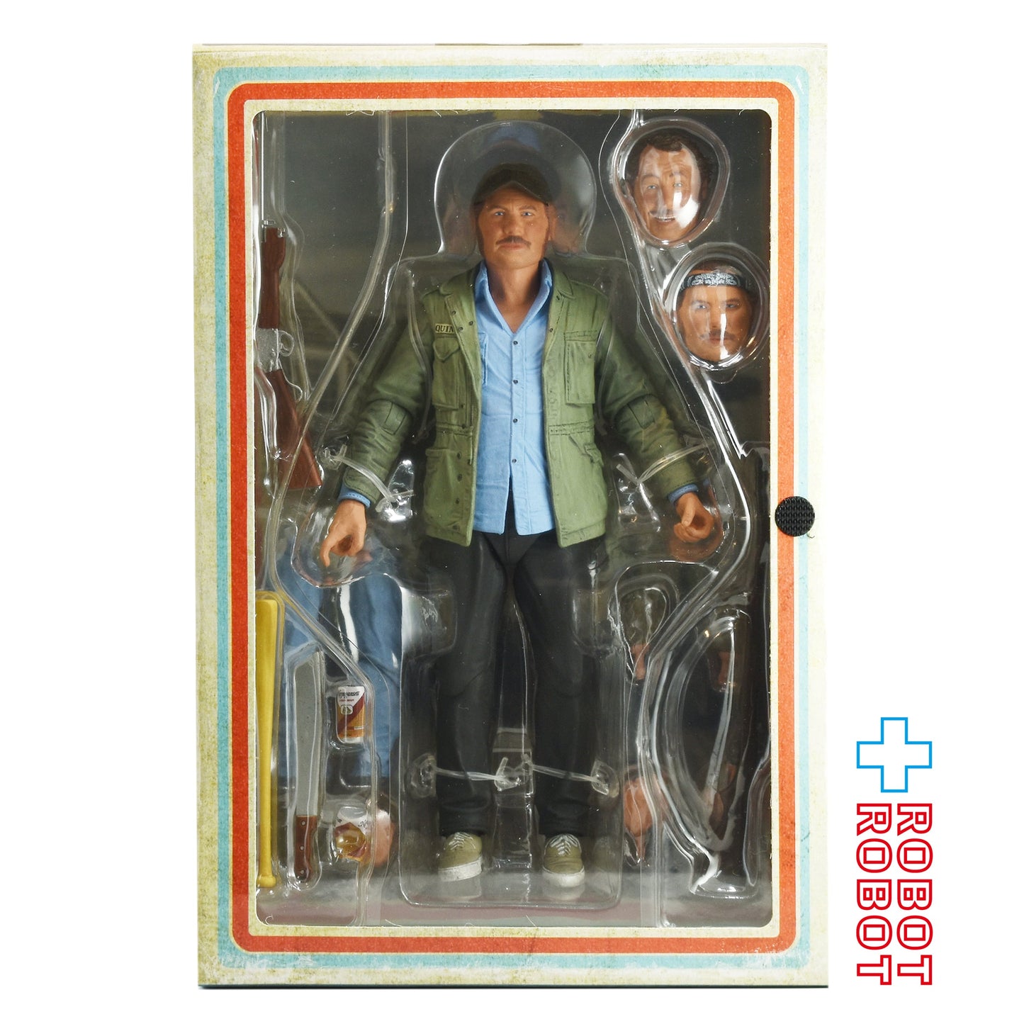 ネカ ジョーズ 50周年記念 アルティメット クイント 7インチ アクションフィギュア 未開封