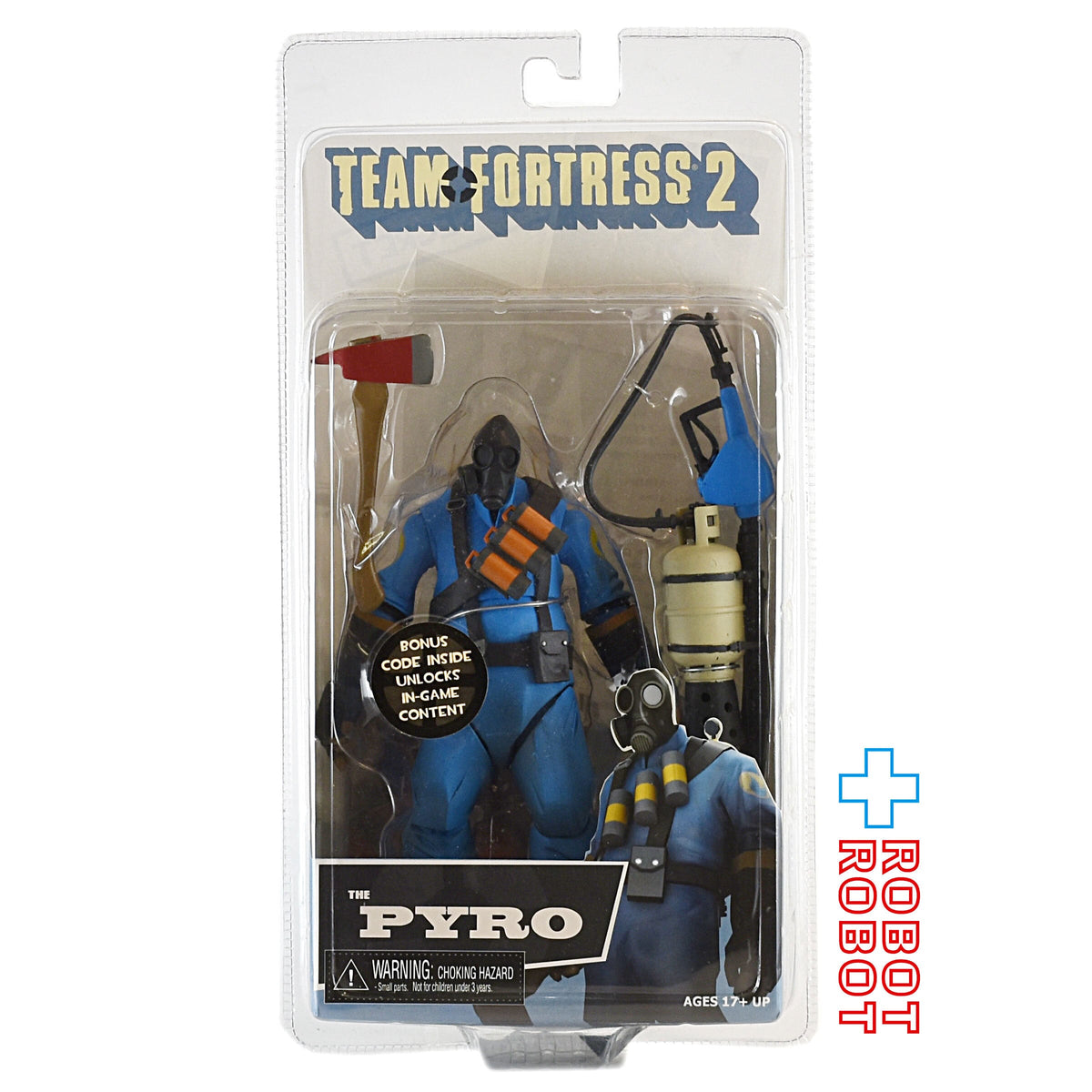 ネカ チームフォートレス2 パイロ (BLUバージョン) 7インチ アクション 