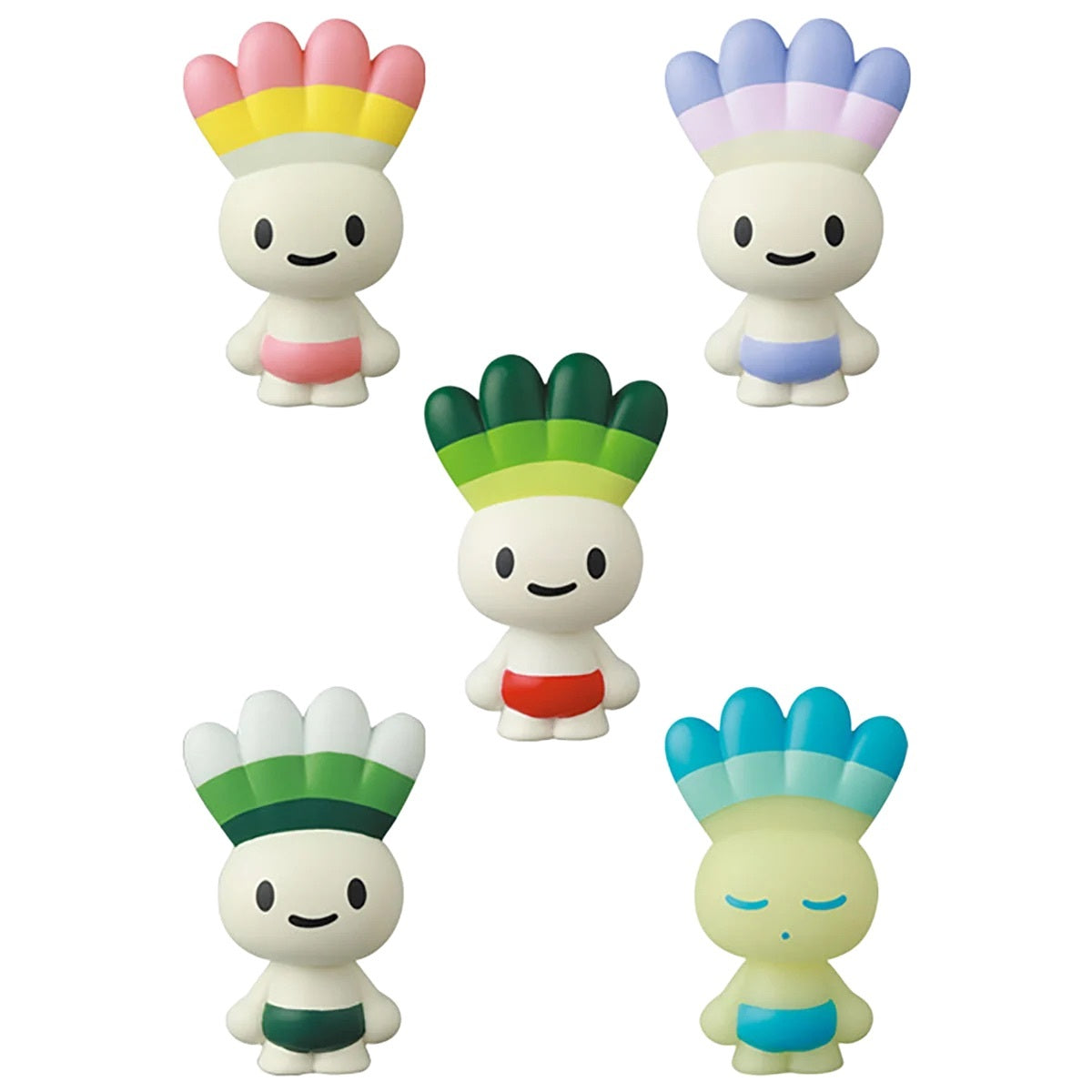 メディコム VAG Vinyl Artist Gacha [シリーズ37] はくさい君 全5種セット ４号店商品