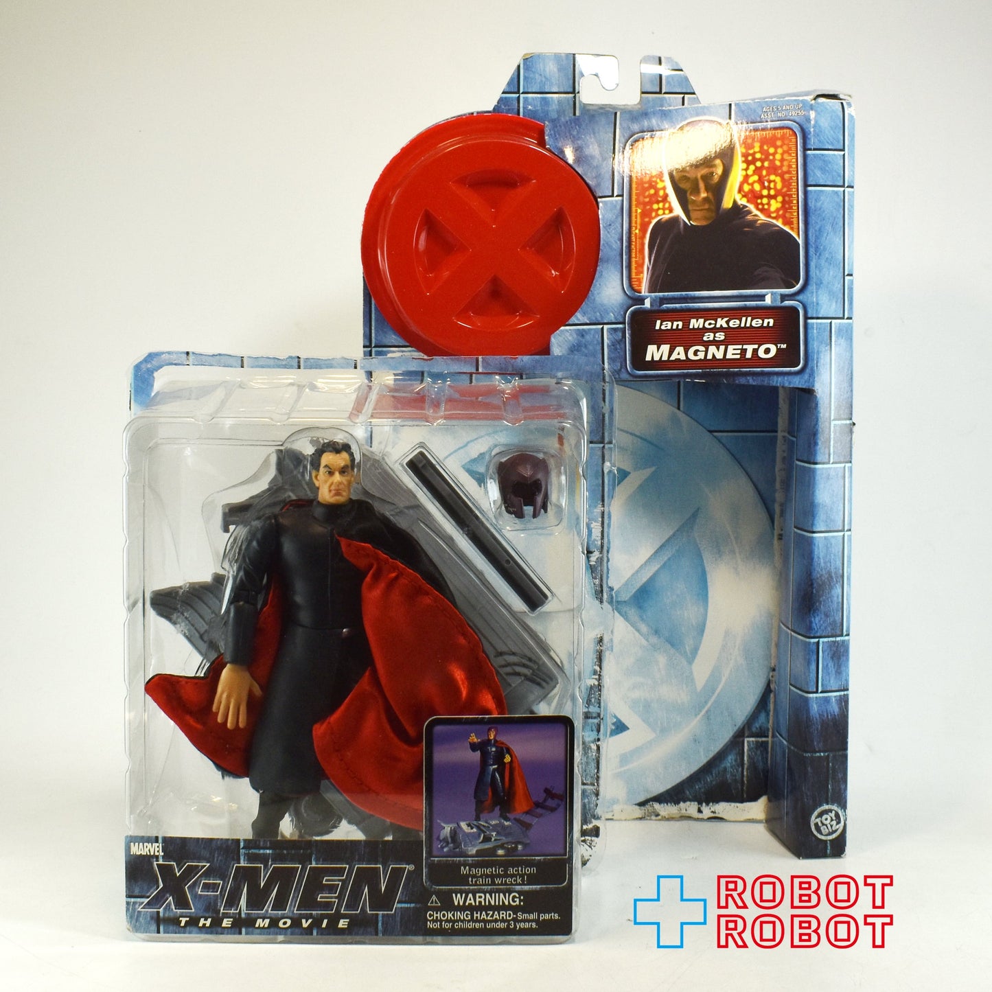 トイビズ X-メン ザ・ムービー マグニートー (イアン・マッケラン) アクションフィギュア 箱入