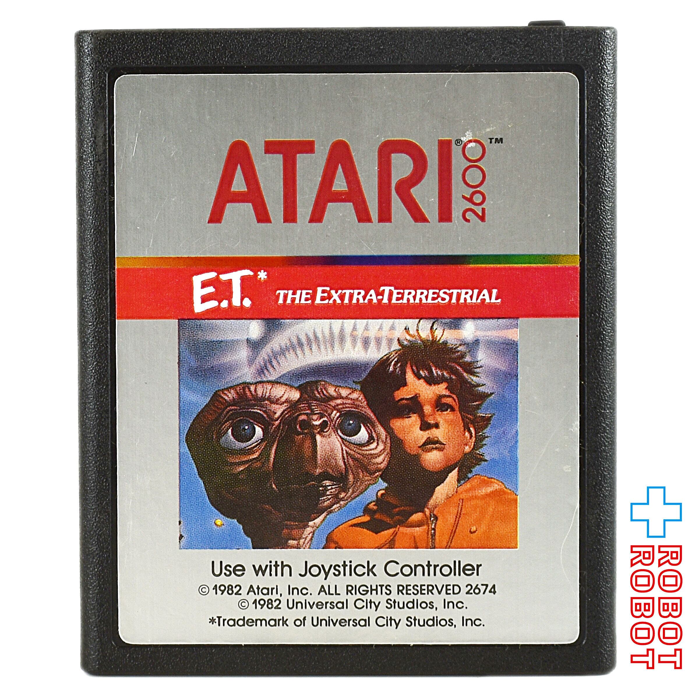 絶対的な信頼 アタリ ATARI 2600 E.T. ゲームカセット パッケージ無し その他