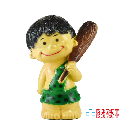 原始人の男の子 ソフビ貯金箱 バンク メイドイン・チャイナ