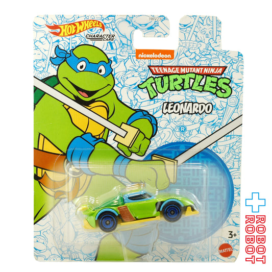 ホットウィール キャラクターカーズ 2022 TMNT ミュータント・タートルズ レオナルド ダイキャスト ミニカー 未開封
