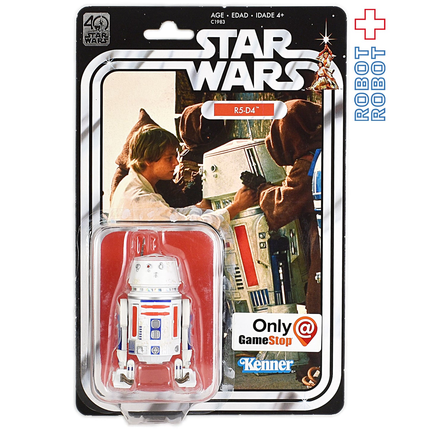 スター・ウォーズ ブラックシリーズ 40周年記念版 R5-D4 ゲームストップ限定 [ANH] 6インチフィギュア  未開封