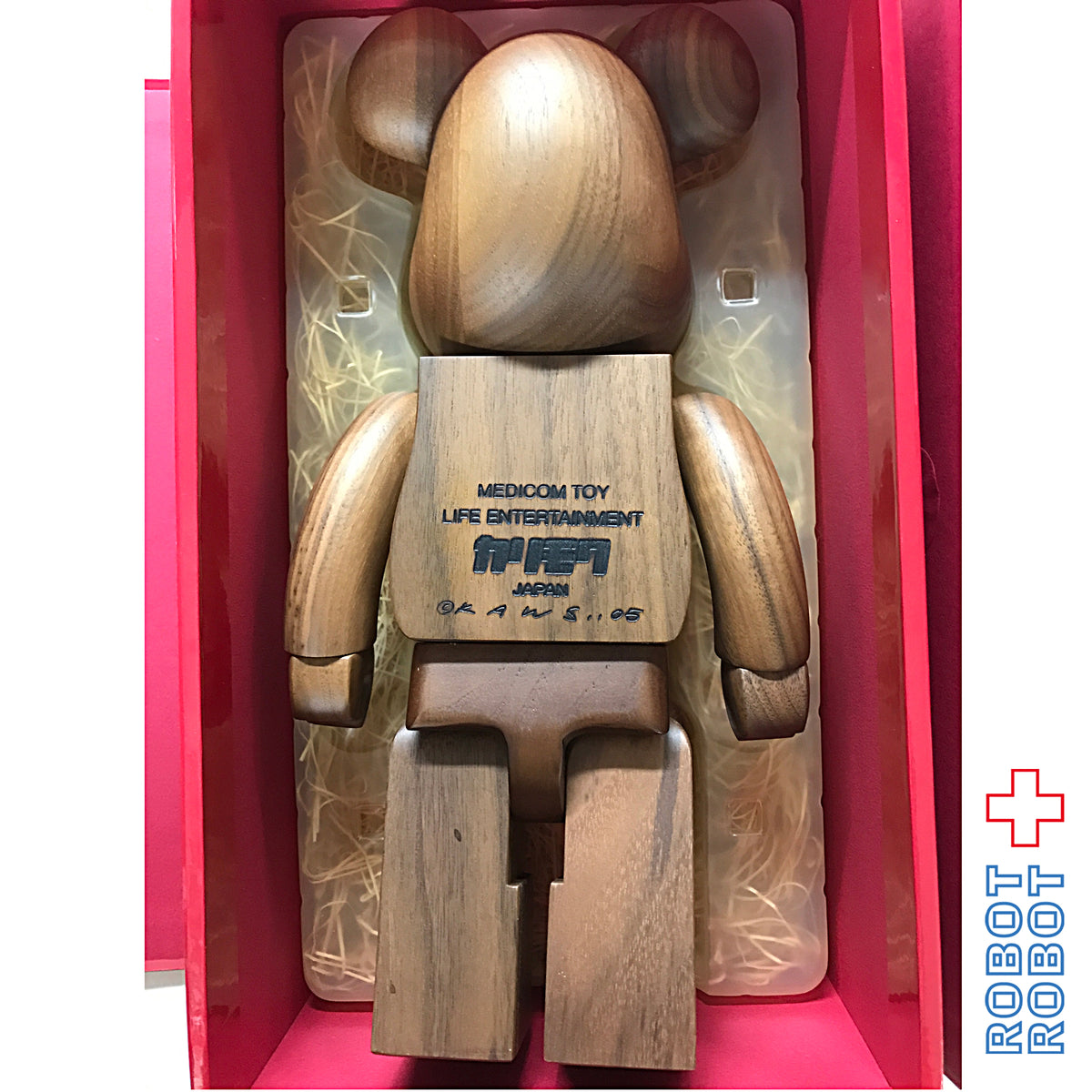 カリモク ベアブリック KAWS カウズ 400% BWWT 1st