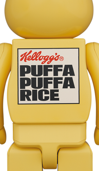 メディコム BE@RBRICK ベアブリック 400% ケロッグ パッファ・パッファ・ライス スーティー・ザ・ベア 未開封 ♦︎４号店商品 - ROBOTROBOT