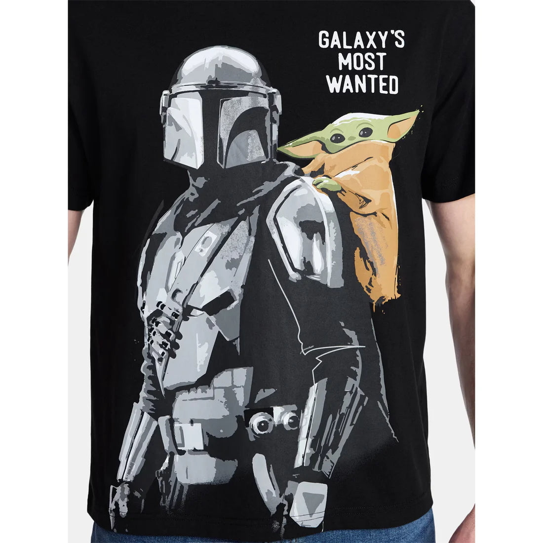 スター・ウォーズ マンダロリアン・アンド・グローグー グラフィック Tシャツ L