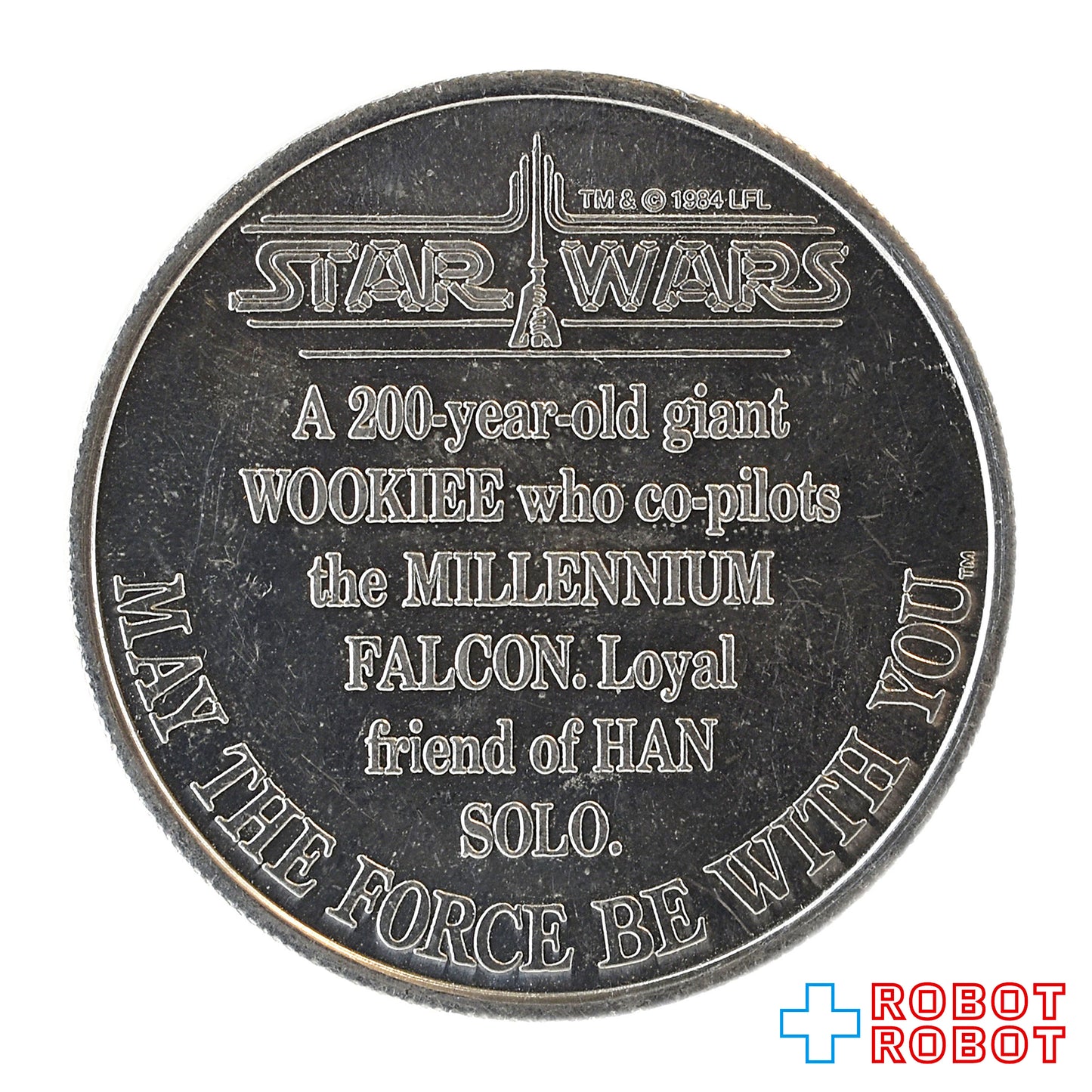 ケナー スター・ウォーズ POTF2 チューバッカ コイン 1984