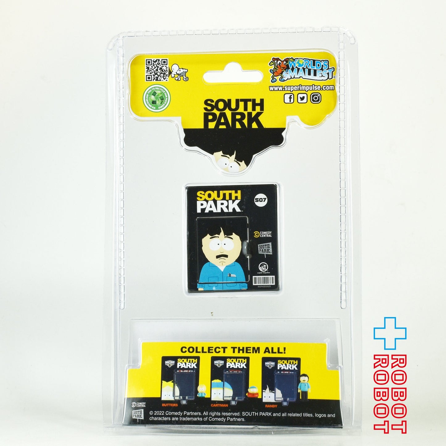 スーパーインパルス ワールズ スモーレスト マイクロフィギュア S07 サウスパーク ランディ フィギュア 未開封