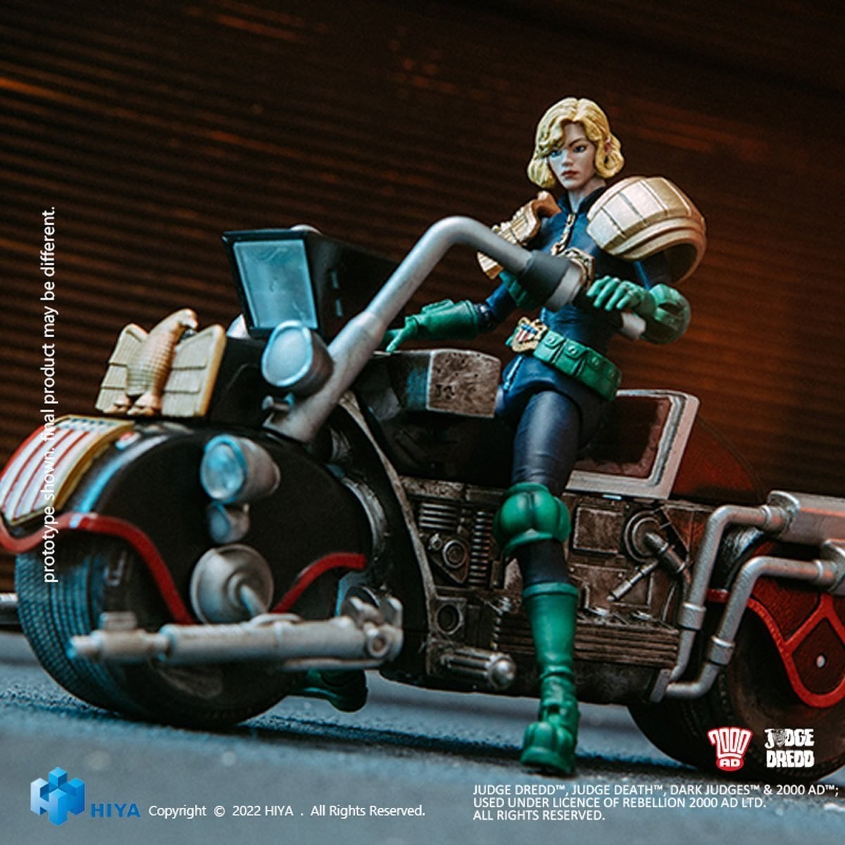 ハイヤトイズ ジャッジ・ドレッド ジャッジ・アンダーソン & ローマスター MKⅡ 1/18 アクションフィギュア 未開封 – ROBOTROBOT