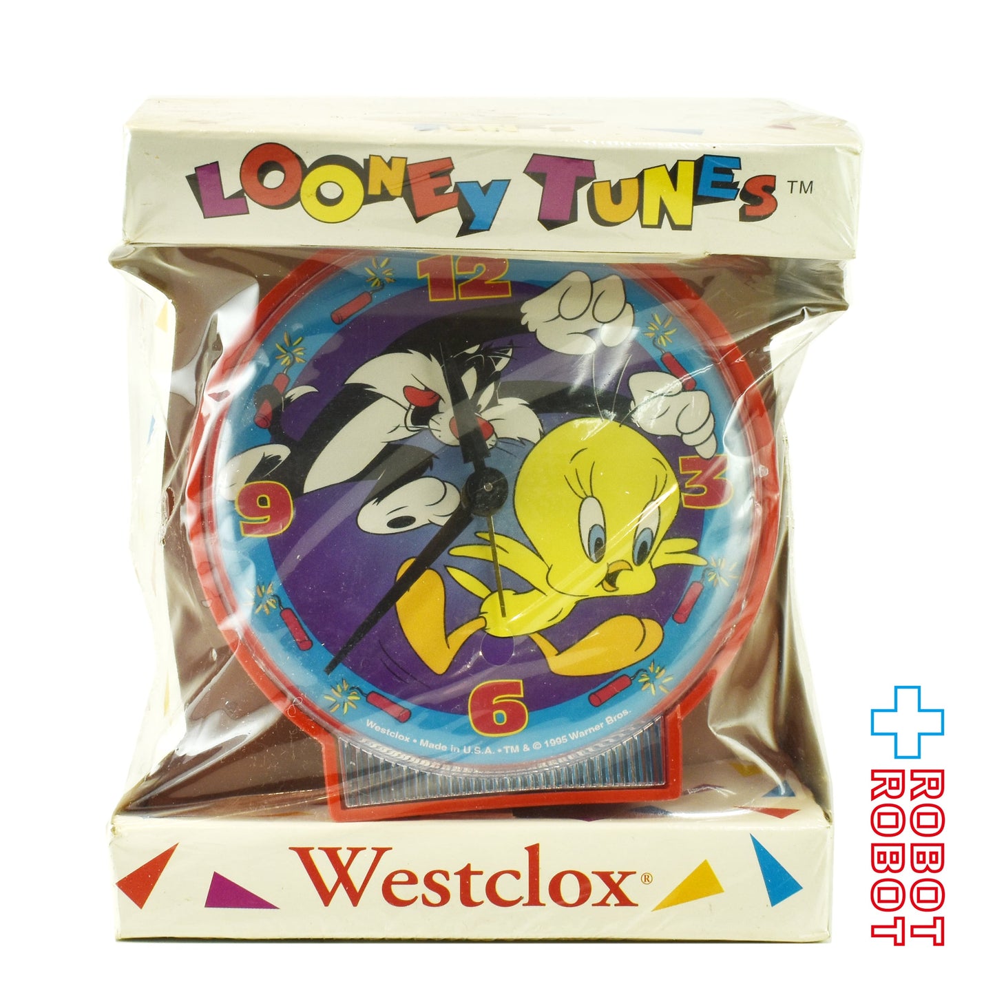ルーニー・チューンズ  トゥイーティー & シルベスター 目覚まし時計 未開封