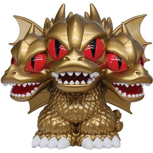 モノグラム ゴジラ キングギドラ PVC 貯金箱