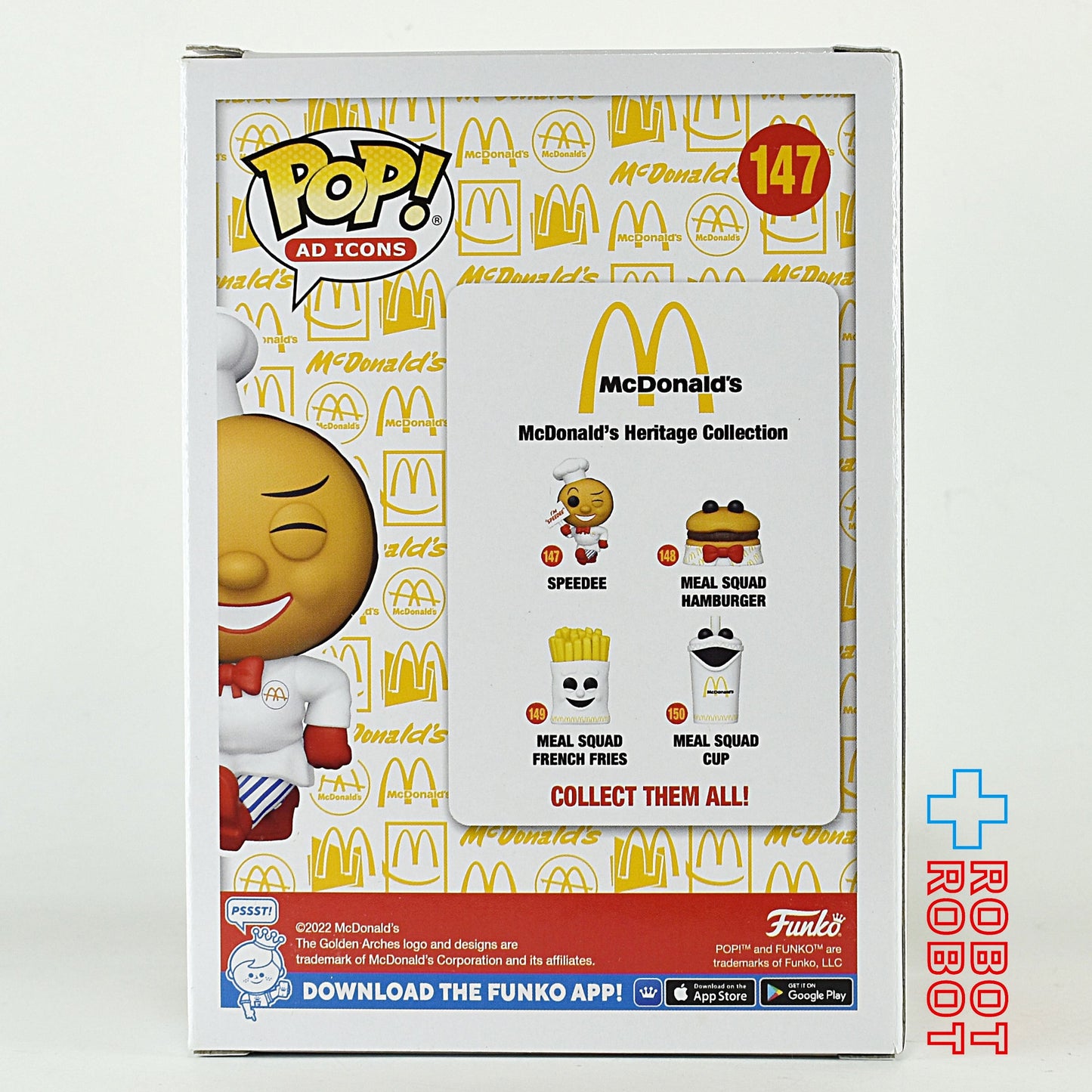 ファンコ POP! ADアイコンズ 147 マクドナルド スピーディー ビニールフィギュア 未開封 ファンコ限定