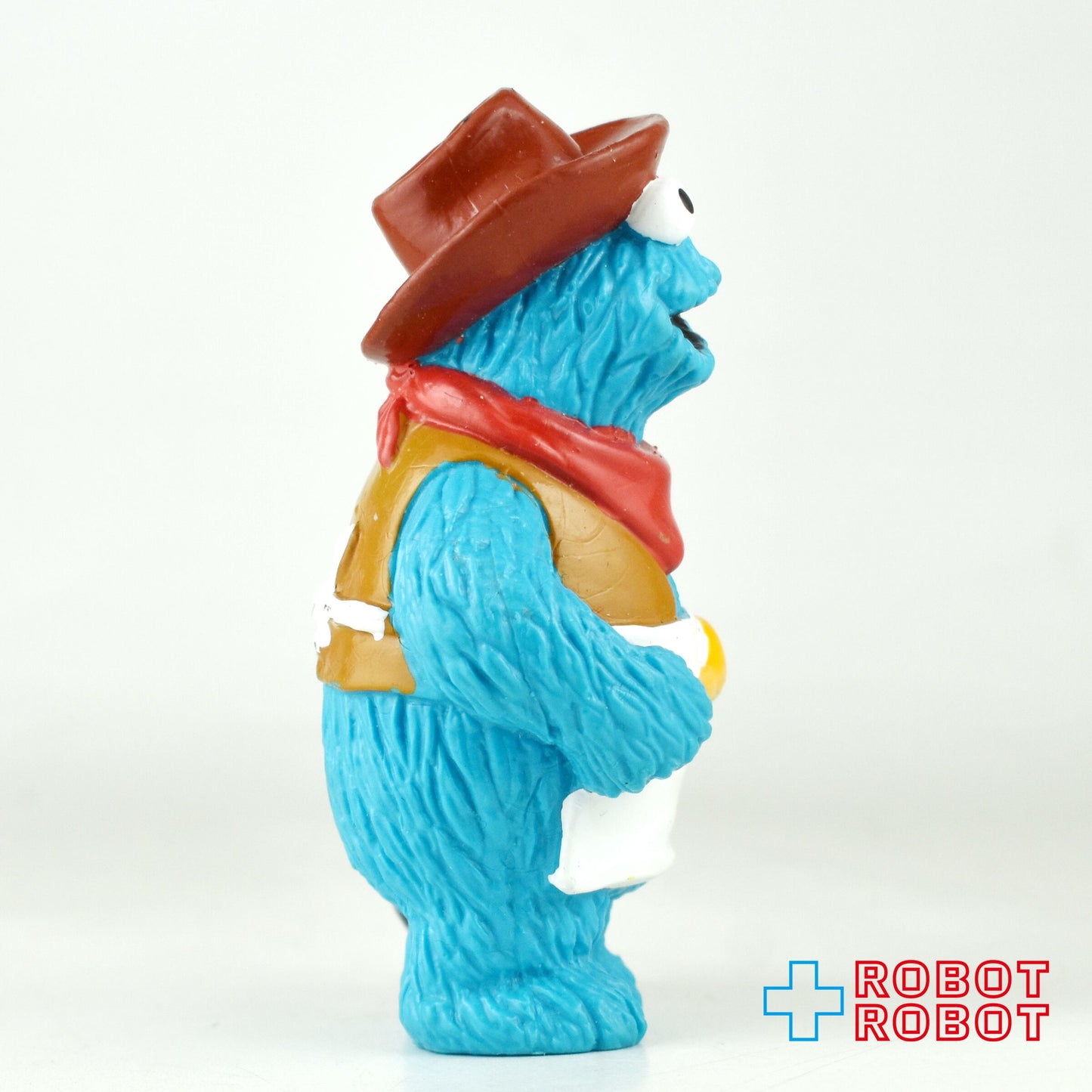 アプローズ社 セサミストリート クッキー・モンスター カウボーイと食事 PVCフィギュア