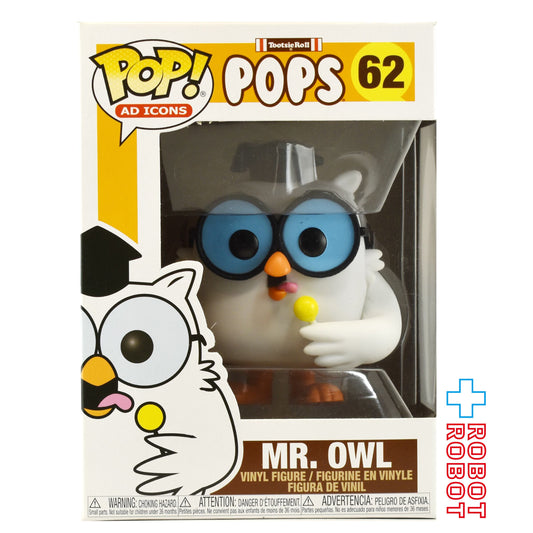 ファンコ POP! ADアイコンズ 62 トゥーシー ロール ポップス ミスター オウル ビニールフィギュア 箱付未開封