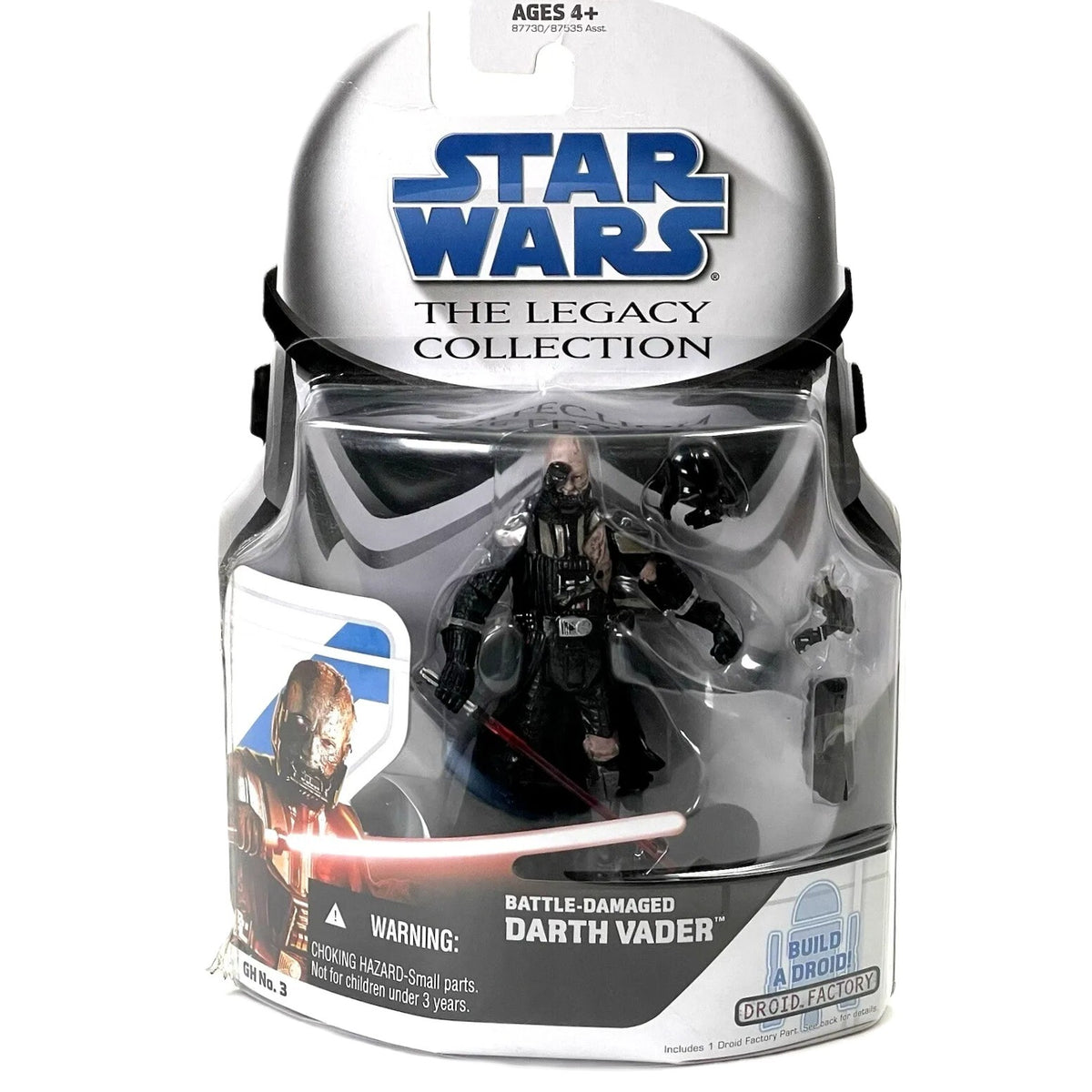 スター・ウォーズ LC2008 GH No.03 ダース・ベイダー バトルダメージ [EU]レガシーコレクション 3.75インチ アクションフィギュア 未開封