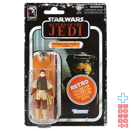 スター・ウォーズ レトロコレクション プリンセス・レイア・オーガナ（ブーシ） [ROTJ] 3.75インチ アクションフィギュア 国内版 未開封