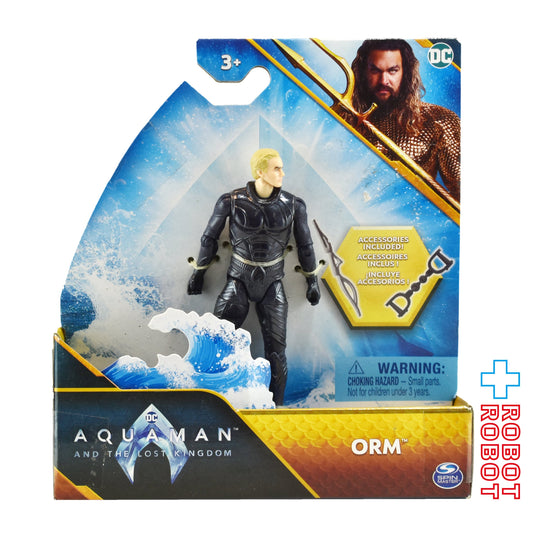 スピンマスター DC アクアマン / 失われた王国 オーム 4インチ アクションフィギュア 未開封