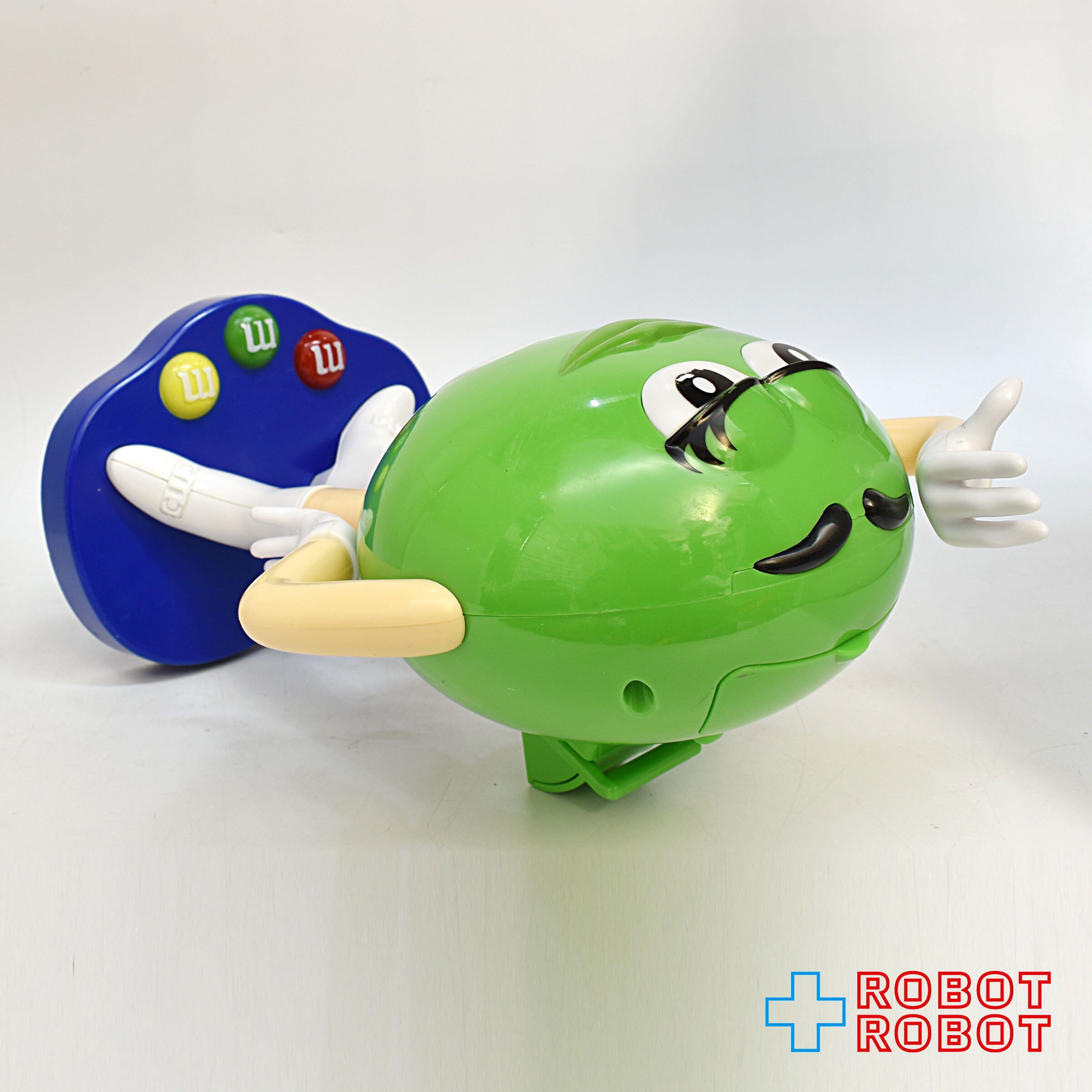 M&M's ディスペンサー グリーン 台座付き エムアンドエムズ 2014 箱入