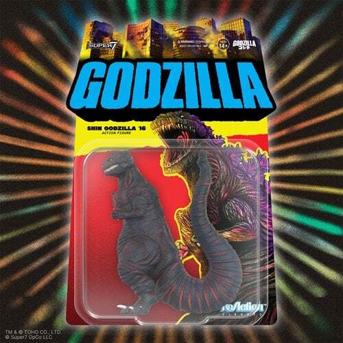 スーパー7 リ・アクション シン・ゴジラ / ゴジラ 2016 3.75インチ アクションフィギュア 未開封