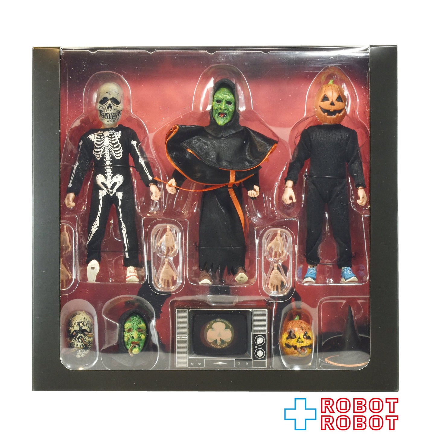 ネカ ハロウィン III ジャックオランタン & スケルトン & ウィッチ 8インチ 3パック アクションドール 未開封