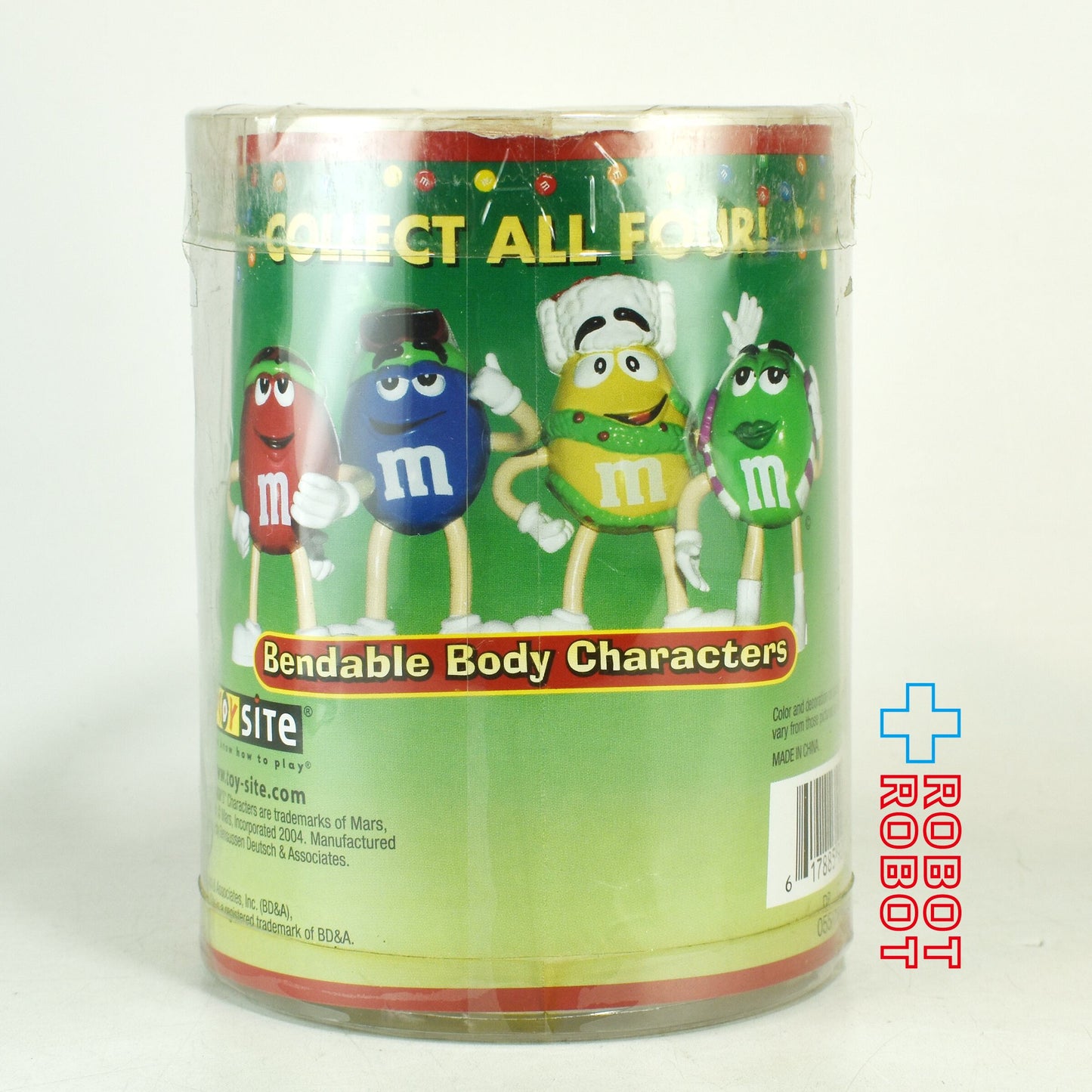 M&M's ベンダブル ボディー キャラクターズ エムアンドエムズ イエロー フィギュア 未開封