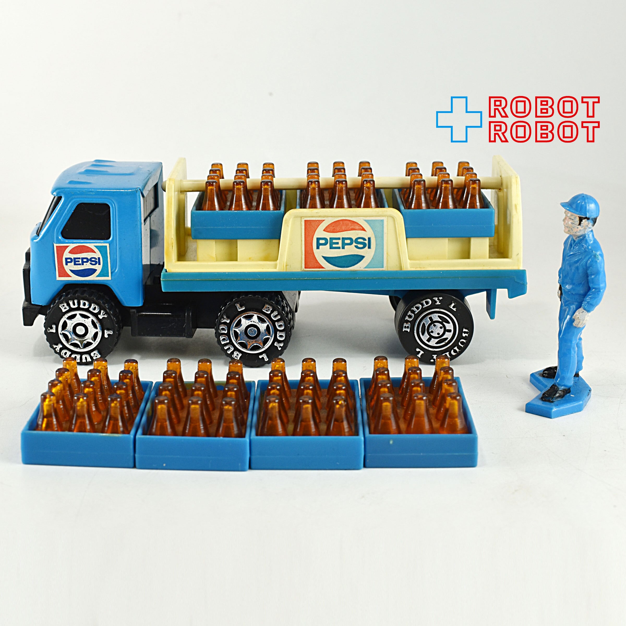 BUDDYL ペプシ トレーラートラック スチールカー 小物付セット