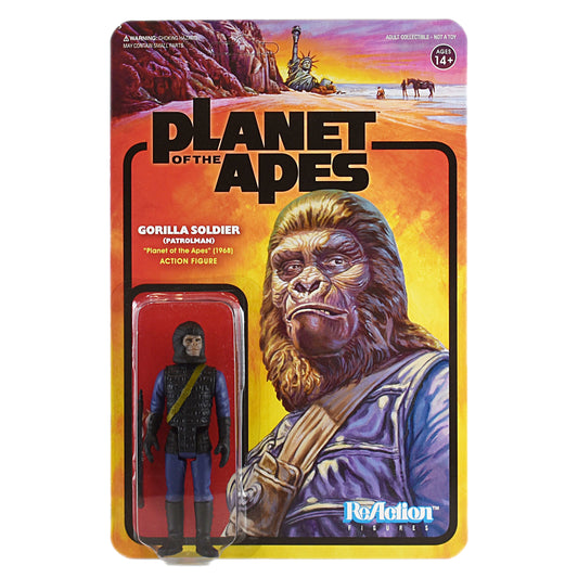 リ・アクション 猿の惑星  ゴリラソルジャー(パトロールマン) 3.75インチ アクションフィギュア