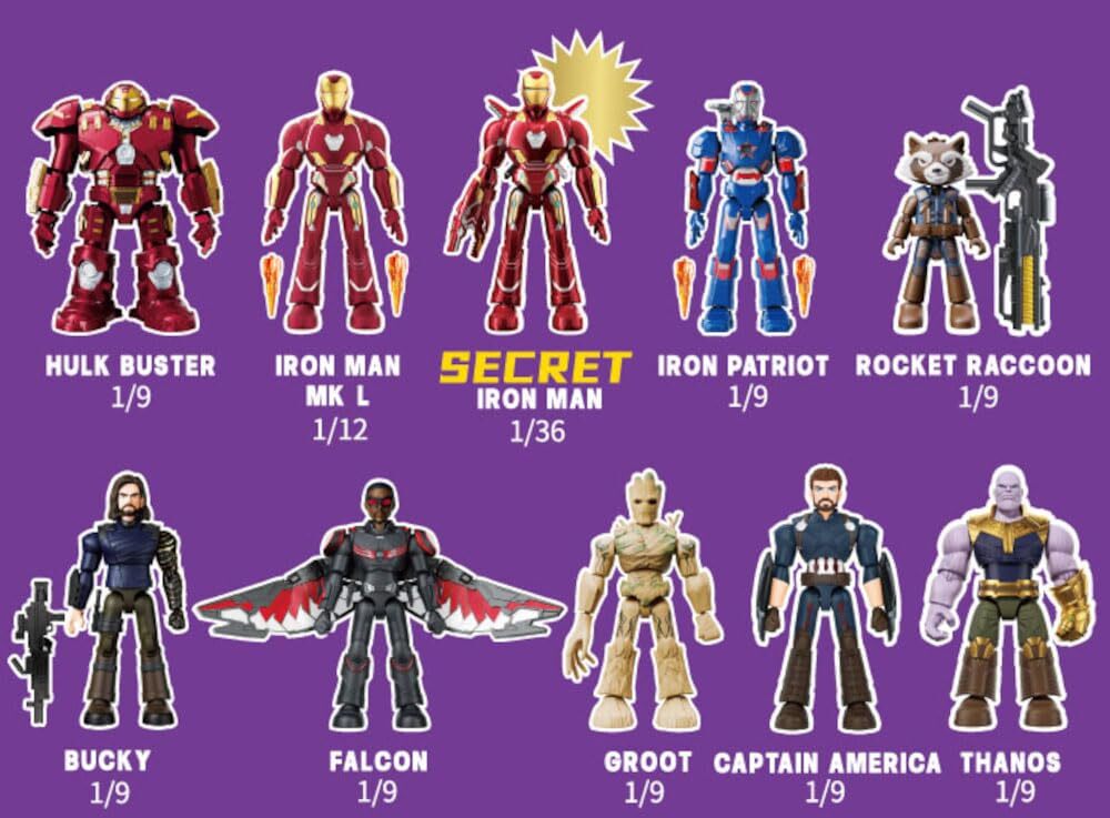 ブロッキーズ マーベル インフィニティ・サーガ 第3弾 モデルキット 未開封