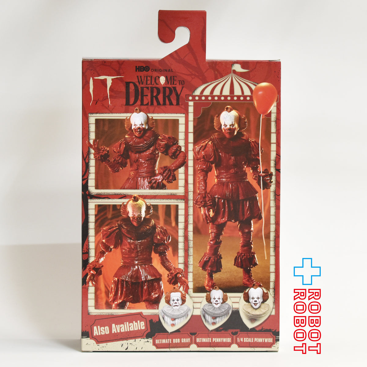 ネカ IT / イット ウェルカム・トゥ・デリー ブラッド・ペニーワイズ アルティメット 7インチ アクションフィギュア 未開封