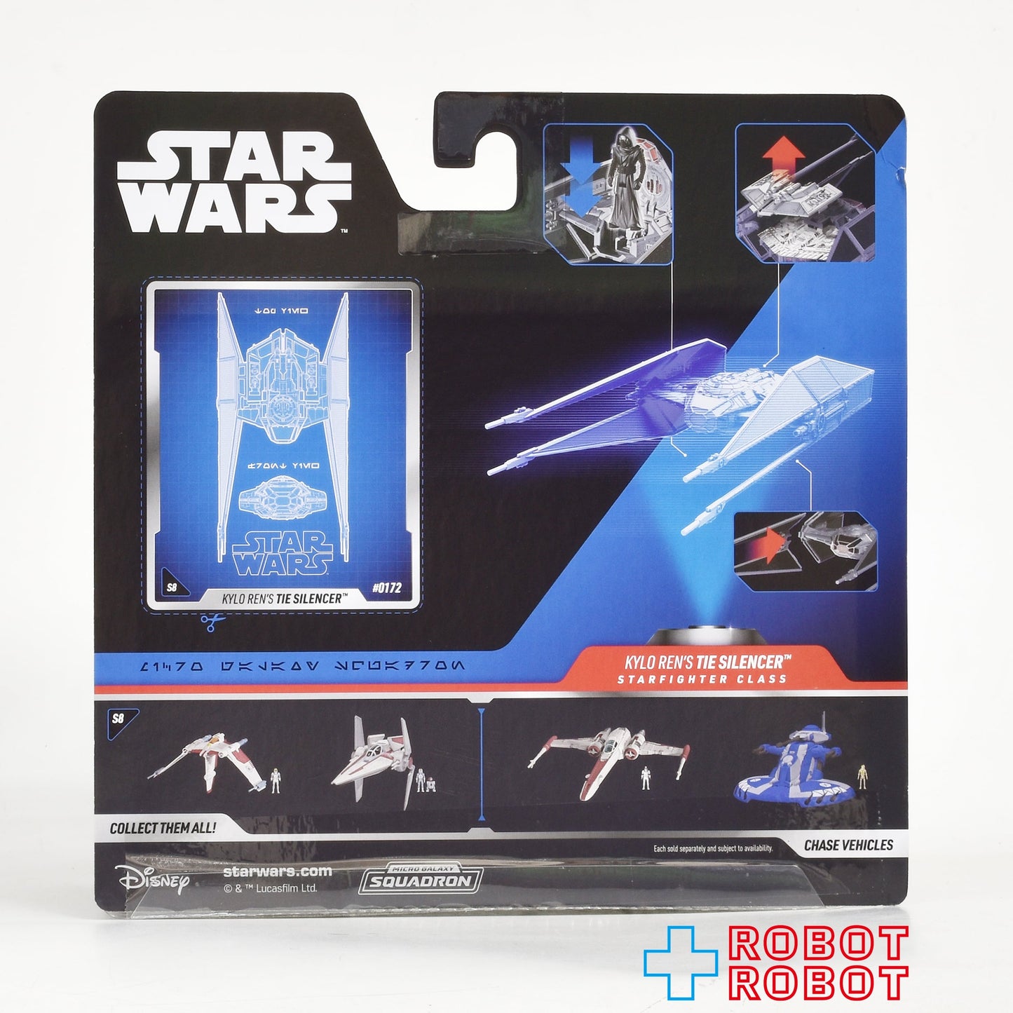 スター・ウォーズ マイクロ・ギャラクシー ライトアーマー・クラス シリーズ8 カイロ・レンのタイ・サイレンサー 国内版 未開封